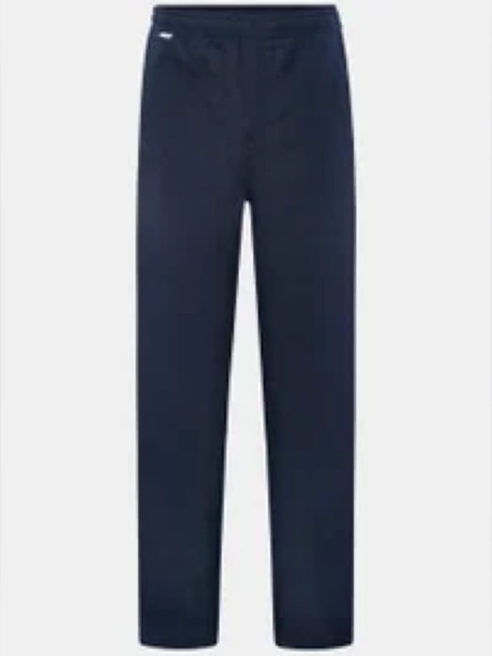 04651/Trip in a Bag Linen pants beach pants in navy size large - Picture 2 of 7